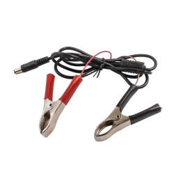 Male DC Barrel Jack to Crocodile Conversion Cable - 1