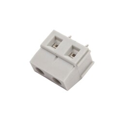MB310-762M02CE04 7.62mm 2 Pin Terminal Klemens - Gri 