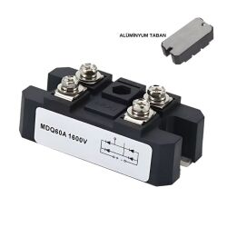 MDQ60-16 60A 1600V Single Phase Bridge Rectifiers Diode - Aluminum Plate