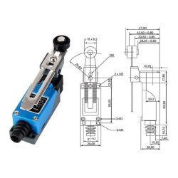 ME-8108 Metal Gövde Limit Switch - 2