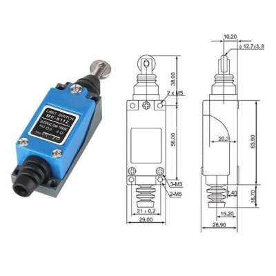 ME-8112 Metal Gövde Limit Switch - 2