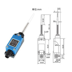 ME-8166 Metal Gövde Limit Switch - 2