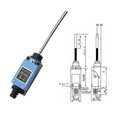 ME-8167 Metal Gövde Limit Switch - 2
