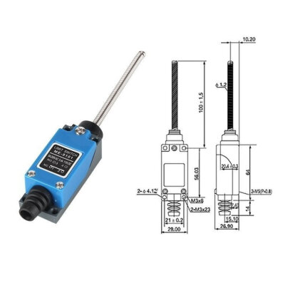 ME-9101 Metal Gövde Limit Switch - 2