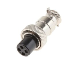 Mike Connector 4-Pin 12mm - Female 