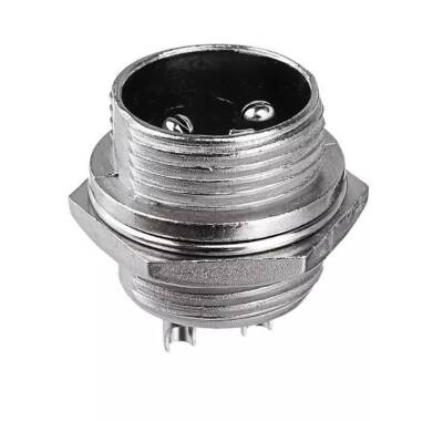 Mike Konnektör 2-Pin 16mm - Erkek - 1
