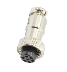 Mike Konnektör 7-Pin 12mm - Dişi 