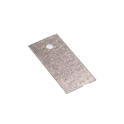 Mini Galvanized (Zinc) Plate 30x15.5x0.5mm - 1