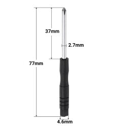Mini Yıldız Tornavida 82x3mm - 2