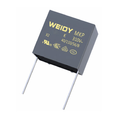 MKP-310VAC-224K-P15 220nF 0.22uF 310VAC X2 15mm Polyester Can Capacitor - 1