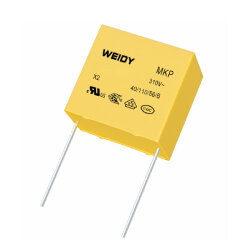 MKP-310VAC-224K-P15 220nF 0.22uF 310VAC X2 15mm Polyester Can Capacitor