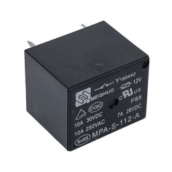 MPA-S-112-A 12V 10A Röle 4-Pin 
