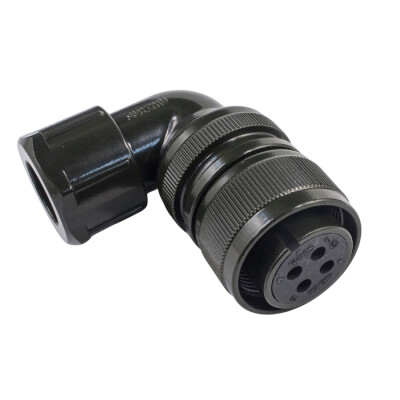 MS-3108A 4-Pin 18-10S Elbow Type Waterproof Connector - 1