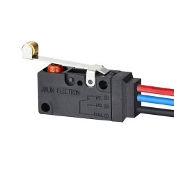 MT3-BAA300L87-GA300 SPDT NO+NC 3-Pin Su Geçirmez Kablolu Micro Switch