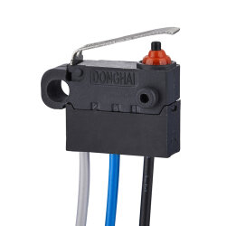 MT6-B8A01A13012-AB150 SPDT NO+NC 3-Pin Su Geçirmez Kablolu Micro Switch