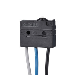 MT8-B00W300A06-AA300 SPDT NO+NC 3-Pin Su Geçirmez Kablolu Micro Switch