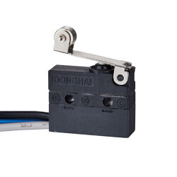 MT8-F08W300A06-AA300 SPDT NO+NC 3-Pin Su Geçirmez Kablolu Micro Switch