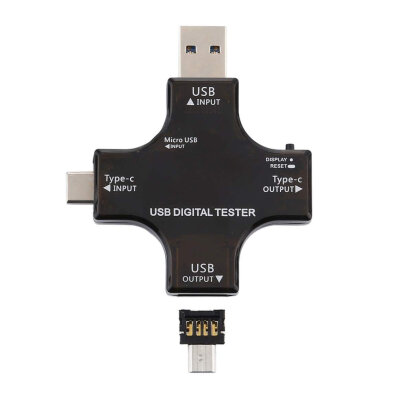Multifunctional Type-C+USB Digital Tester - 2
