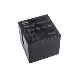 MV4-12-1H-R-40 12V 40A Otomotiv Rölesi 4-Pin - 1