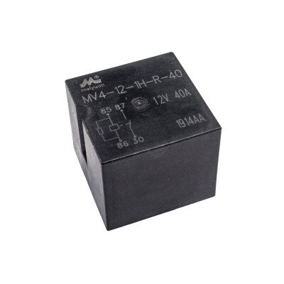 MV4-12-1H-R-40 12V 40A Otomotiv Rölesi 4-Pin - 1