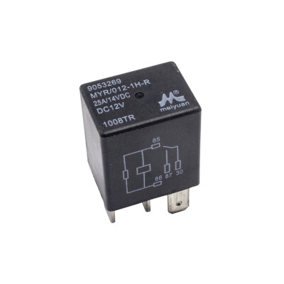 MYR/012-1H-R 12V 25A Otomotiv Rölesi 4-Pin - 1