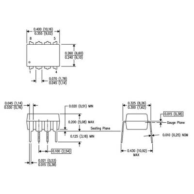 NE5532P DIP-8 OpAmp IC - 3