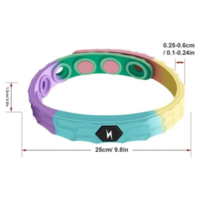 Negative Ion Antistatic Silicone Bracelet - 3