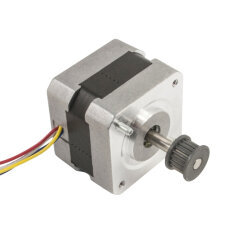 NEMA 17 Çift Milli Step Motor 17HD0248-2417 - 1
