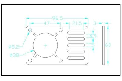 NEMA 23 Step Motor Tutucu - 3