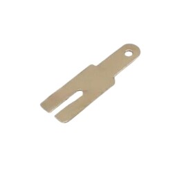 Nickel Center Plate 19x5.8x0.12mm