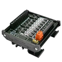 NPN 8'li Mosfet Çıkış Güçlendirici Kart -  PLC DC Amplifier Board - 1
