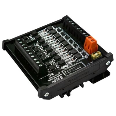 NPN 8'li Mosfet Çıkış Güçlendirici Kart -  PLC DC Amplifier Board - 2