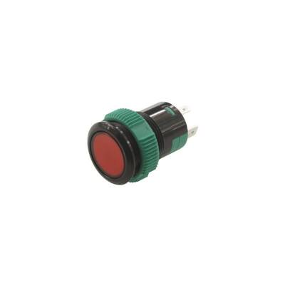 P1 19MM Led Plastic Push Button Red - 1