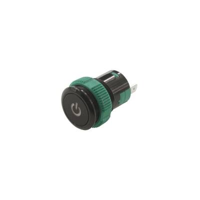 P1-3T 19MM Self-locking 2-color Power Signal Push Button - 1