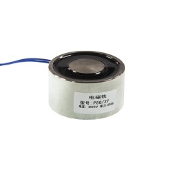 P50/27 5V Electromagnet - 50kg Electro Magnetic Holder