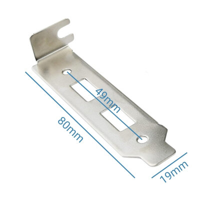 PCI Arka Panel Kısa Braket - Çift USB Uyumlu - 2