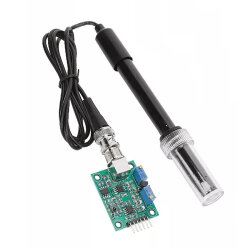 PH0-14 PH Değeri Algılama Sensörü Modülü + PH Elektrot Probu - 2