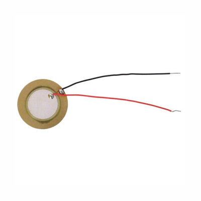 Piezo Disc - Wired - 35 mm Diameter - 1