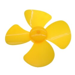 Plastic Propeller Ø100mm - Yellow 