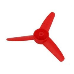 Plastic Propeller Ø80mm - Red - 2