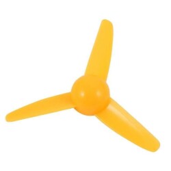 Plastic Propeller Ø80mm - Yellow 