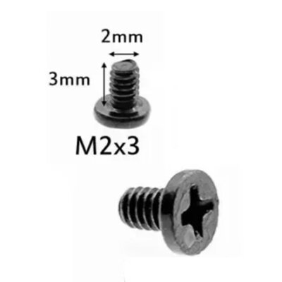 PM2 3mm Phillips Head Screws - 10 Pieces - 1