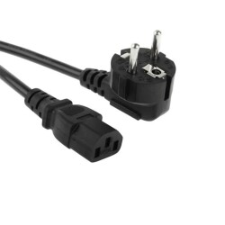 Power Cable 1.5 Meter - 3-Piece Computer Power Cable