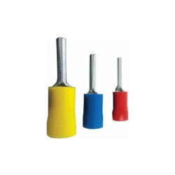 PTV 1.25-10 0.50-1.50 mm Red Needle Type Insulated Cable End 10 Pieces 