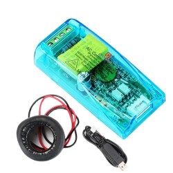 PZEM-004T 100A Single Phase AC Power Communication Module + Coil CT + USB 
