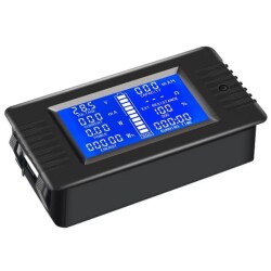 PZEM-015 8-120V 100A Voltmetre Ampermetre - Batarya Kapasite Yöneticisi - 2