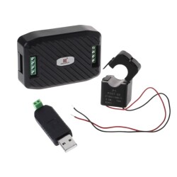 PZEM-016 AC 100A RS485 Modbus Power Consumption Meter + Split CT + USB 