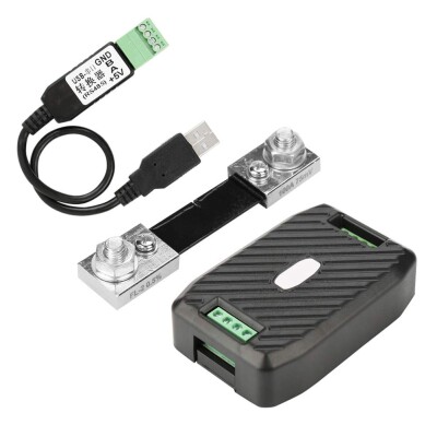 PZEM-017 0-300V 200A DC Power Communication Module + 200A Shunt + USB-RS485 - 1
