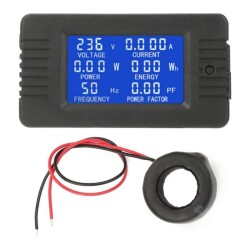 PZEM-022 100A AC Digital Power Monitor + Coil CT 