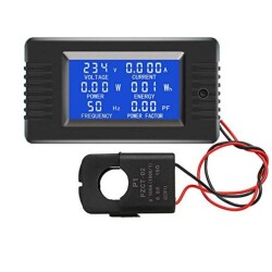 PZEM-022 100A AC Digital Power Monitor + Detachable CT - 1